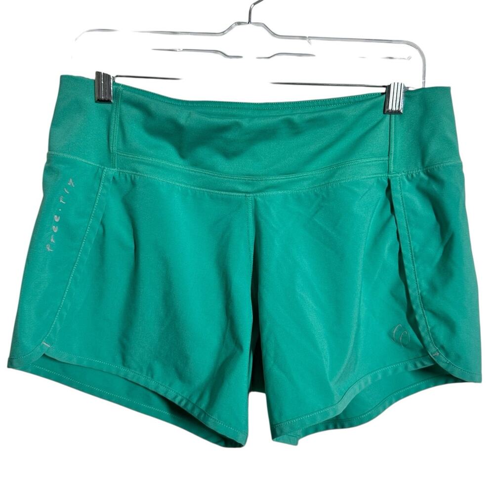 Free Fly Apparel Teal Athletic Shorts
